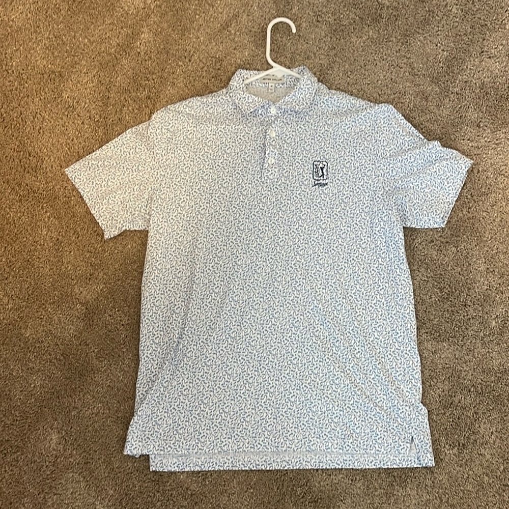 TPC Sawgrass Peter Millar Polo. Sunglasses print. Size M